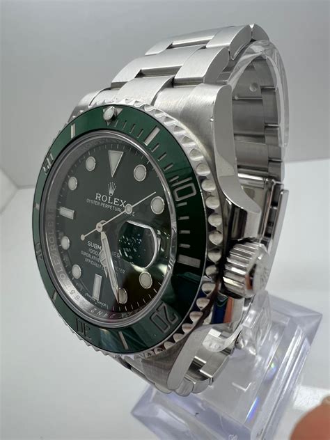 rolex hulk box and papers|Rolex 116610LV .